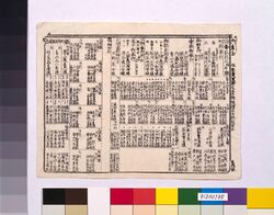 [幕府役人附](御年玉用)弘化三年 / [Shogunate Government Officer] (New Year’s Gift) 1846 image