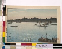 東京拾二題 隅田川 / Twelve Subjects of Tokyo : The Sumida River image