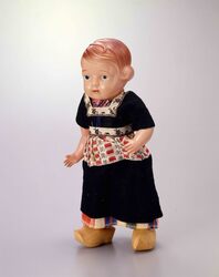 セルロイド人形 オランダ風女子 / Celluloid Doll, Young Dutch Girl image