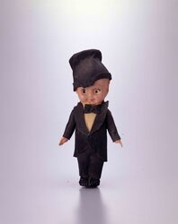 セルロイド人形[花婿風キューピー] / Celluloid Doll, [Groom Kewpie] image