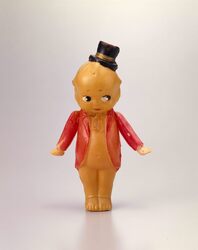セルロイド人形 [燕尾服キューピー] / Celluloid Doll, [Tailcoat Kewpie] image