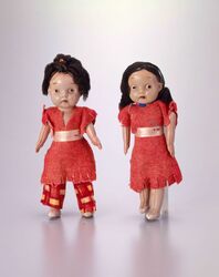 セルロイド人形　女子 / Celluloid Doll, Young Girl image