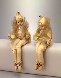 セルロイド人形 ピエロ風 / Celluloid Doll, Clown image
