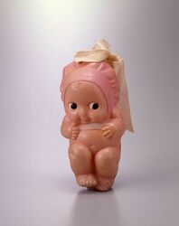 セルロイド人形 [キューピー] / Celluloid Doll, Kewpie image