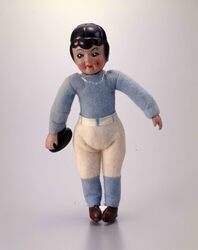 セルロイド人形 フットボール選手 / Celluloid Doll, Soccer Player image