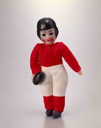 セルロイド人形 フットボール選手 / Celluloid Doll, Soccer Player image
