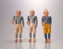 セルロイド人形 フットボール選手 / Celluloid Doll, Soccer Player image
