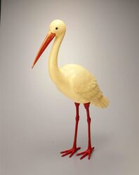 セルロイド製置物 鳥 / Celluloid Object, Bird image