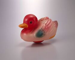 セルロイド玩具 アヒル / Celluloid Toy, Duck image
