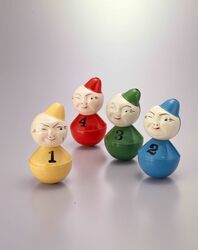 セルロイド玩具 起き上がり小法師 / Celluloid Toy, Okiagari-kobōshi image