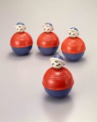 セルロイド玩具 起き上がり小法師 / Celluloid Toy, Okiagari-kobōshi image