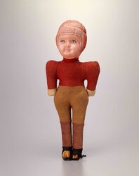 セルロイド人形 フットボール選手 / Celluloid Doll, Soccer Player image