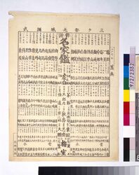 三ケ都并城摂武「俳諧名家鑑」 / Sanganotsu and Jōsetsubu, Directory of Famous Poets image