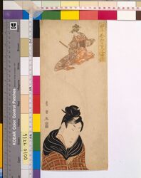 甲子春狂言こんたんの枕 二代目小佐川常世の梛の葉 / Osagawa Tsuneyo Ⅱ as Nagi-no-Ha in Kinoene Spring Kyogen: The Pillow of Kontan image