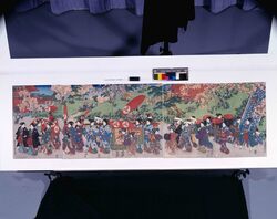 上野山下 女行列の図 / Procession of Women at Ueno Yamashita image