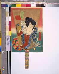 羽子板絵 四代目市村家橘の天竺徳兵衛 / Ichimura Kakitsu Ⅳ as Tenjiku Tokubei image