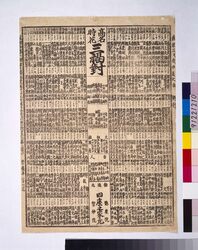 高名時花三幅対 / Kōmei Jika Sampukutsui (Directory of Persons of Culture) image