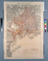 東京復興計画一般図 / Tokyo Reconstruction Plan General Map image