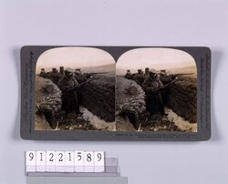 In the TrenchesAt the Sha-ho―Firing on the Enemy from Bomb-proof Retreats,Manchuria.14523 / In the Trenches at the Sha-ho―Firing on the Enemy from Bomb-proof Retreats,Manchuria.14523 image