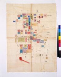 [江戸城本丸表方間取図] / Document of Samurai Class, Document Related to Blue Print image