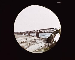 名所 東海道 大井川 / Famous Views: The Tokaido Crossing the Oi River image