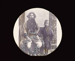 アイヌ / Two Members of the Ainu People image