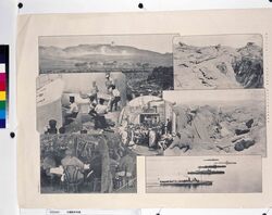 日露戦争写真(東京朝日新聞第六千六百二十四号付録) / Picture of the Russo-Japanese War (Supplement to Tokyo Asahi Shimbun, No. 6624) image
