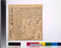 武州玉川焼元祖引札 / Advertisement for the Original Tamagawayaki Ceramics in Bushū image
