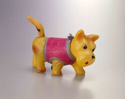 セルロイド玩具 犬 / Celluloid Toy, Dog image