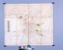 東京市区改正全図(官報第二千五號附録) / Map of Tokyo after Municipal Zoning Plan was Revised (Supplement to Official Gazette No. 2005) image