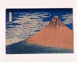 冨嶽三十六景 凱風快晴 / Thirty-six Views of Mt. Fuji: South Wind, Clear Dawn image