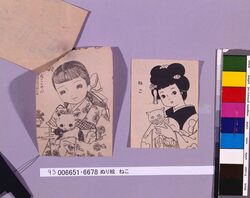 ぬり絵 / Coloring image