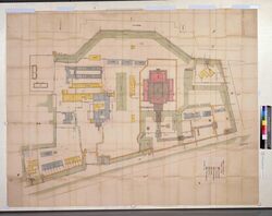 昌平坂学問所惣絵図 / Pictrial Map of Samurai Class image