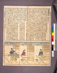 養蚕図解の五 / Vol. 5 of “Illustrated Text Book of the Sericulture” image
