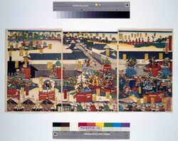 山王御祭礼練込図 / The Sanno Festival image