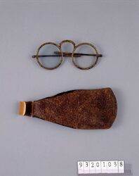 革製眼鏡入 眼鏡 / Leather Eyeglass Case, Glasses image