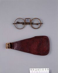革製眼鏡入 眼鏡 / Leather Eyeglass Case, Glasses image