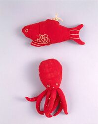 たこ縮緬細工 / Chirimen Zaiku Octopus image