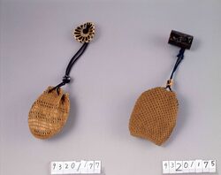 麻糸編小物袋 / Linen Accessory Bag image