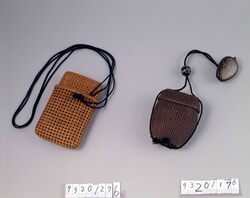 竹編壷形小物袋 / Pot-shaped Bamboo Accessory Bag image