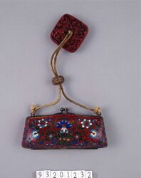 七宝ガマ口提げ物 / Shippō Sagemono Purse image
