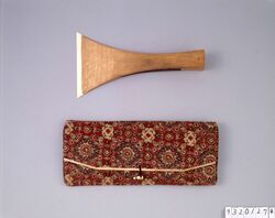 和更紗撥袋 象牙撥 / Japanese Chintz Bag, Ivory Plectrum image