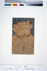大鳴戸戸並山取組図 / The Sumo Bout between Onaruto and Tonamiyama image