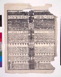 回向院境内勧進大相撲番付 文久二年十一月場所 / Ekōin Temple Precincts Fund-Raising Sumo Rankings for the November 1862 Tournament image