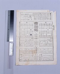 桑名三丁掛大相撲番付 明治26年8月 / Kuwana Sanchokake Sumo Ranking August 1893 image