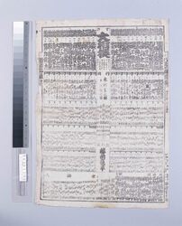 難波新地大角力番付 明治十三年九月場所 / Namba Shinchi Grand Sumo Rankings, September 1880 Tournament image