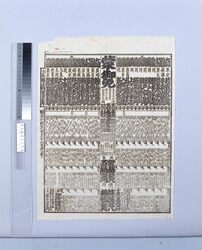 回向院大相撲番付 明治十四年五月場所 / Ekoin Sumo Ranking for the May 1881 Tournament image