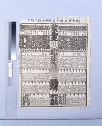 回向院大相撲番付 明治十七年一月場所 / Ekoin Sumo Ranking for the January 1884 Tournament image