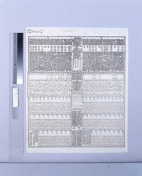 回向院大相撲番付 明治十八年四月場所 / Ekoin Sumo Ranking for the April 1885 Tournament image