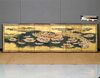 右隻/Folding Screen Depicting Cherry Blossom Viewing at Ueno and Pleasure Boats on the Ryogoku River 1 image